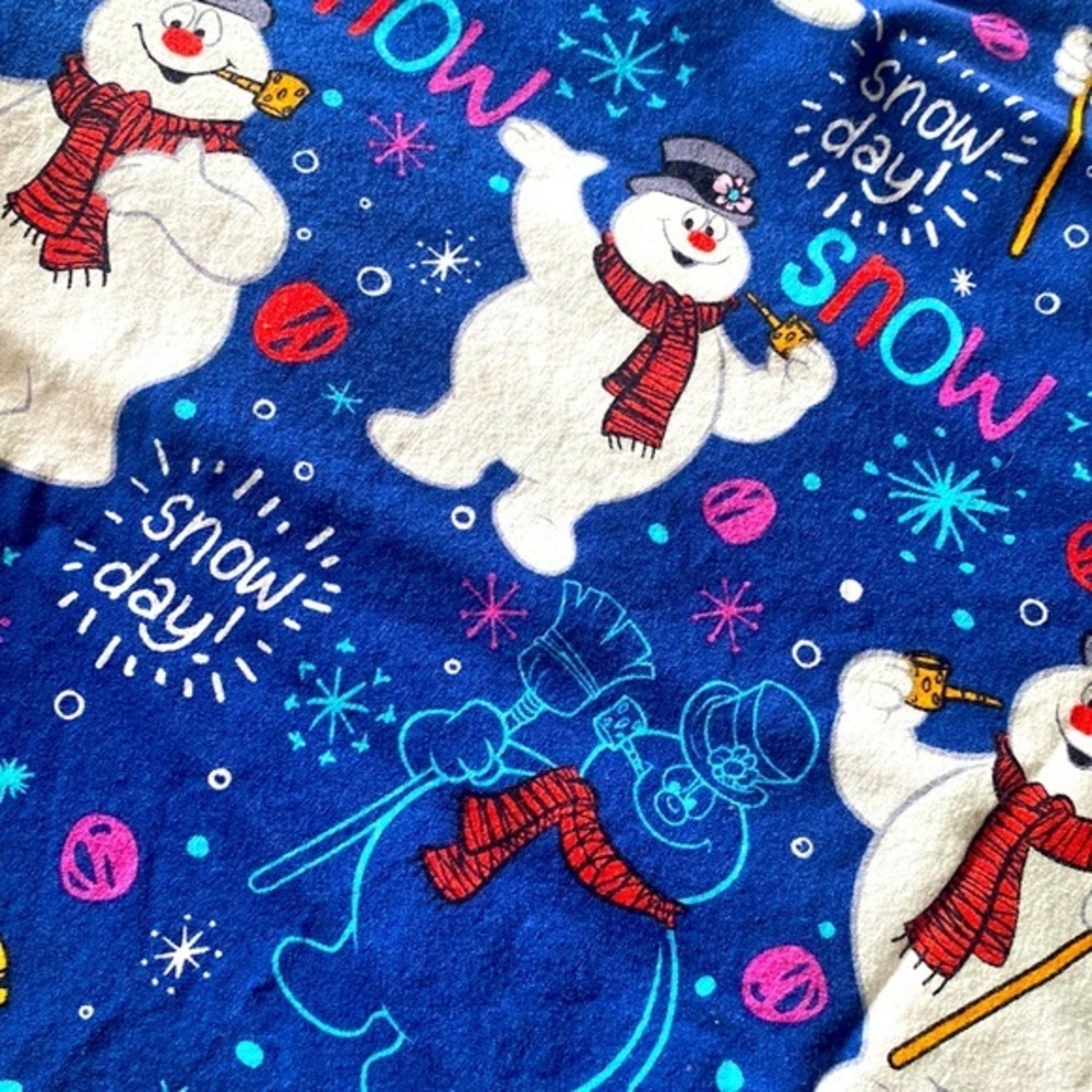 Cherokee Frosty the Snowman Scrub Top